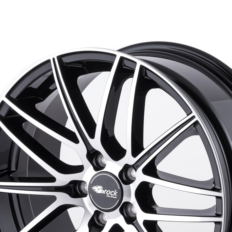 Brock B34 schwarz front-poliert