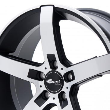 Brock B35 schwarz-matt front-poliert