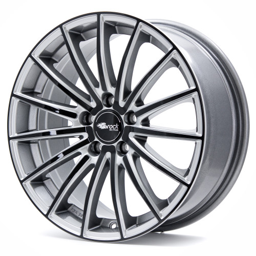 Brock B36 kristallsilber-black lackiert