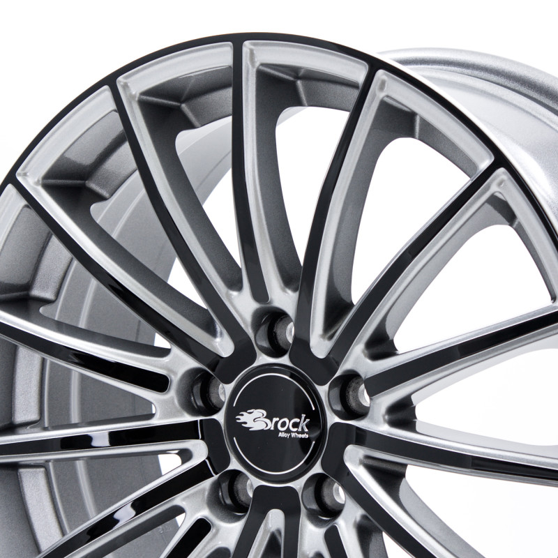 Brock B36 kristallsilber-black lackiert