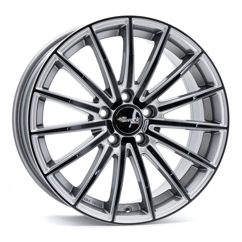 Brock B36 kristallsilber-black lackiert