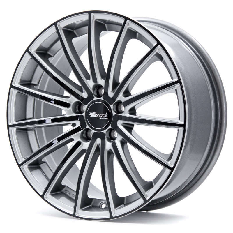 Brock B36 kristallsilber-black lackiert