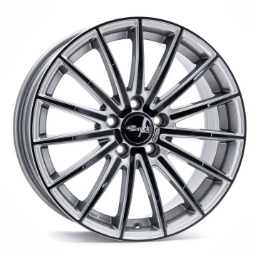 Brock B36 kristallsilber-black lackiert