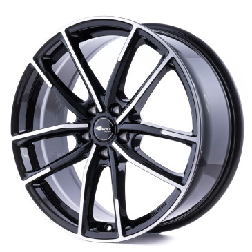 Brock B38 schwarz front-poliert