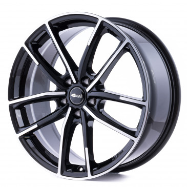 Brock B38 schwarz front-poliert