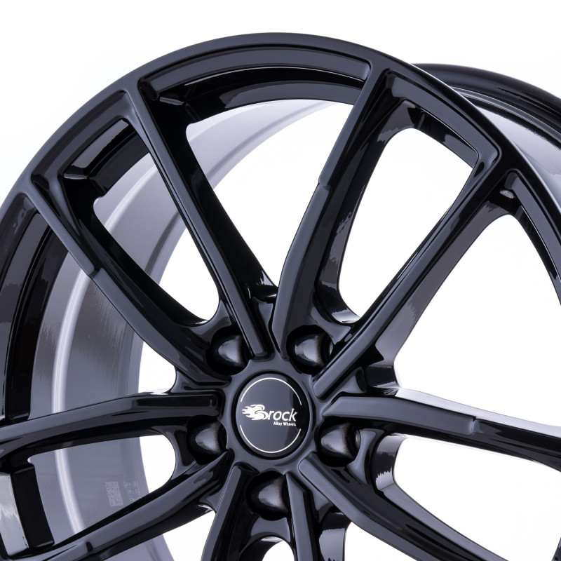 Brock B38 schwarz lackiert