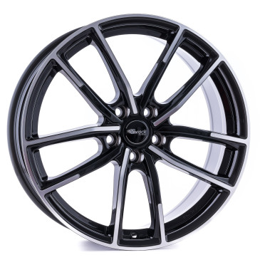 Brock B38 schwarz front-poliert