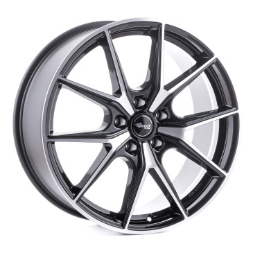 Brock B40 schwarz front-poliert