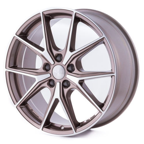 Brock B40 bronze-copper front-poliert