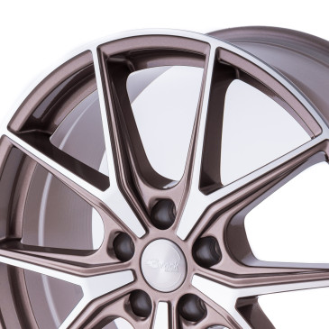 Brock B40 bronze-copper front-poliert