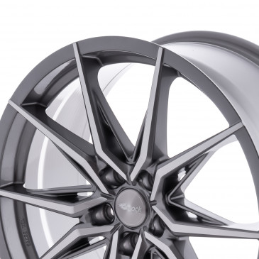 Brock B42 ferric-grey poliert