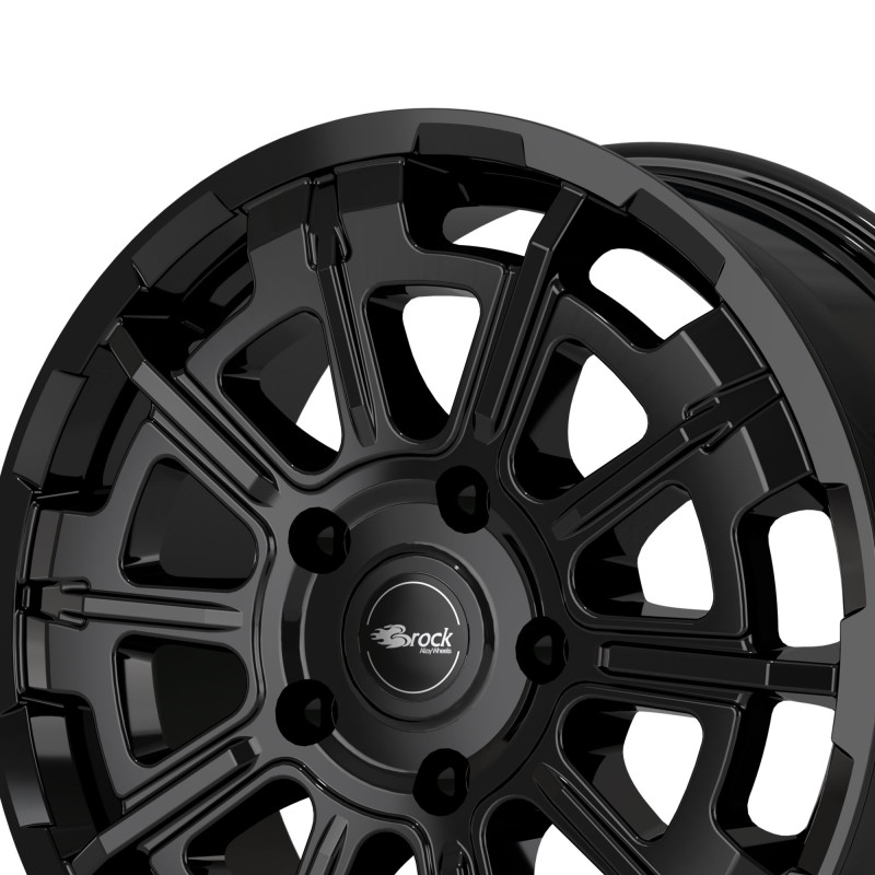 Brock B45 schwarz lackiert