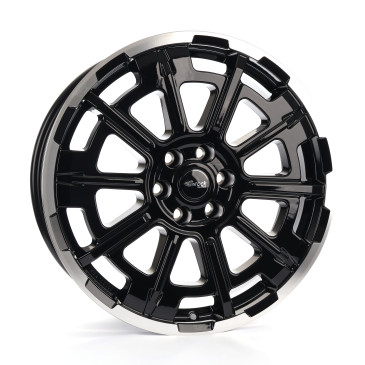 Brock B45 schwarz front-poliert