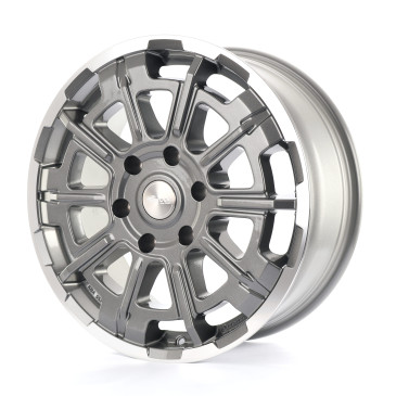 Brock B45 himalaya-grey front-poliert