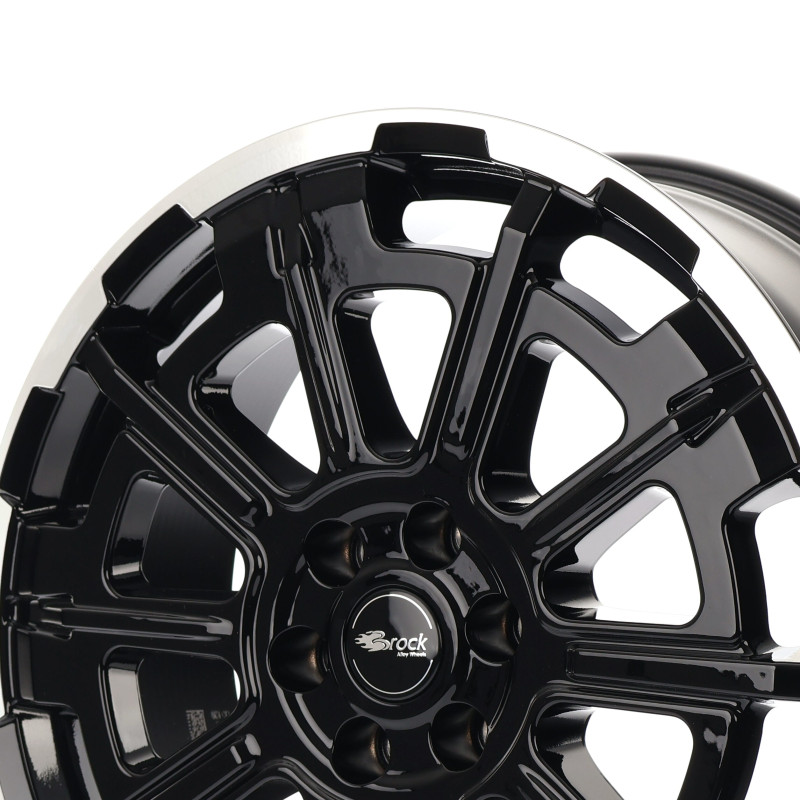 Brock B45 schwarz front-poliert