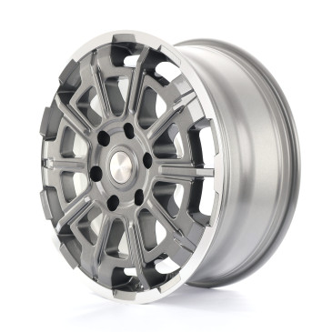 Brock B45 himalaya-grey front-poliert