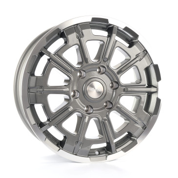 Brock B45 himalaya-grey front-poliert