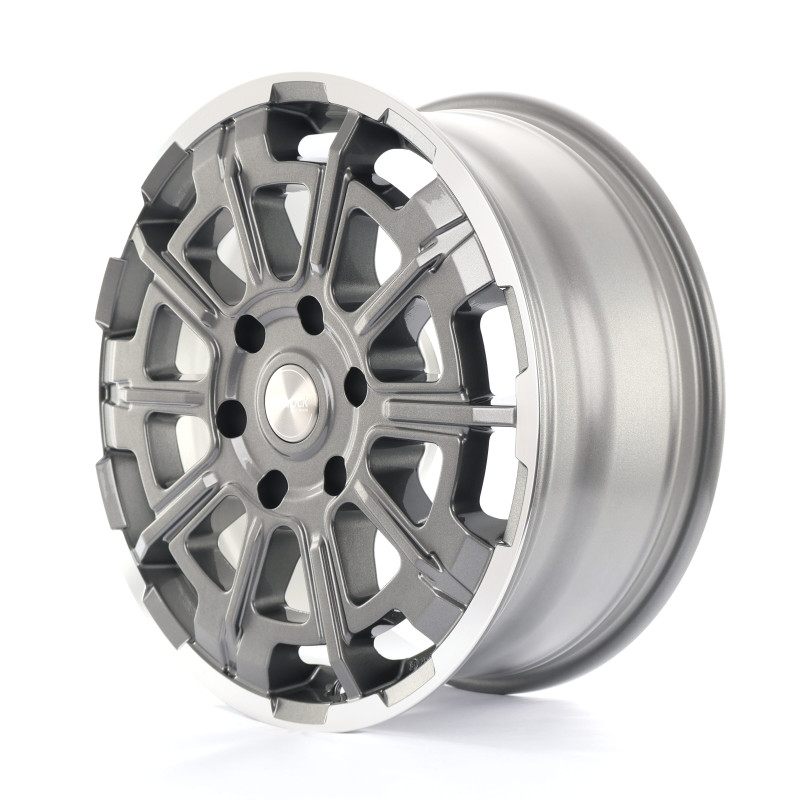 Brock B45 himalaya-grey front-poliert