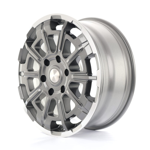 Brock B45 himalaya-grey front-poliert