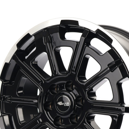 Brock B45 schwarz front-poliert
