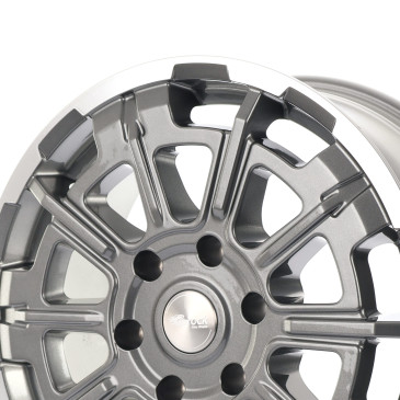 Brock B45 himalaya-grey front-poliert