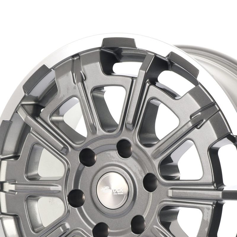 Brock B45 himalaya-grey front-poliert