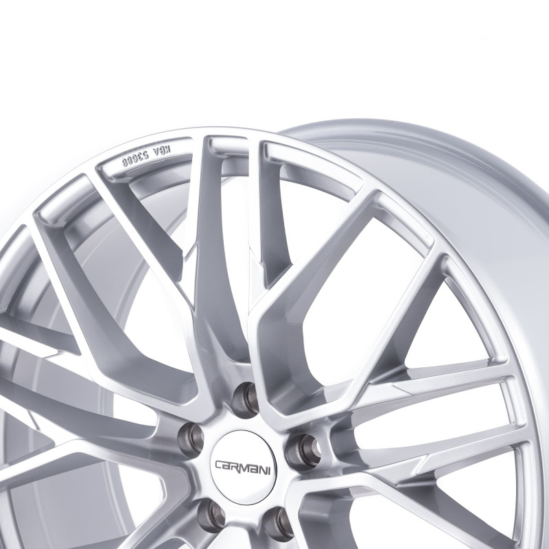 CARMANI 20 Ludwig white silver | felgenshop.de