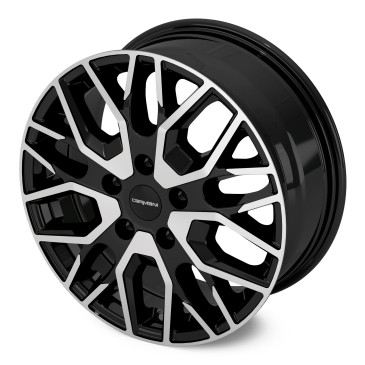 CARMANI 20 Ludwig High Load 5 Loch black polish