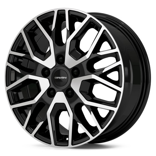 CARMANI 20 Ludwig High Load 5 Loch black polish