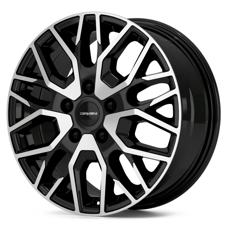 CARMANI 20 Ludwig High Load 5 Loch black polish