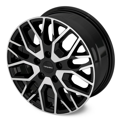 CARMANI 20 Ludwig High Load 5 Loch black polish