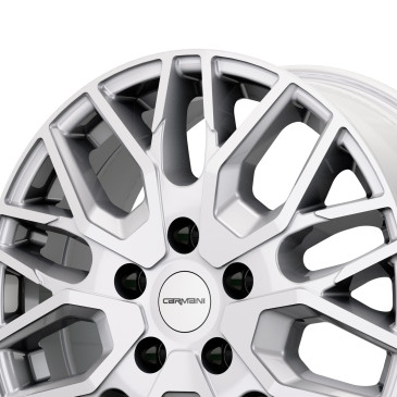 CARMANI 20 Ludwig High Load 5 Loch white silver