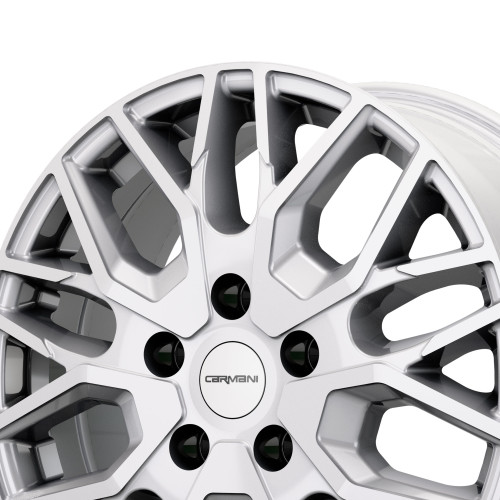 CARMANI 20 Ludwig High Load 5 Loch white silver