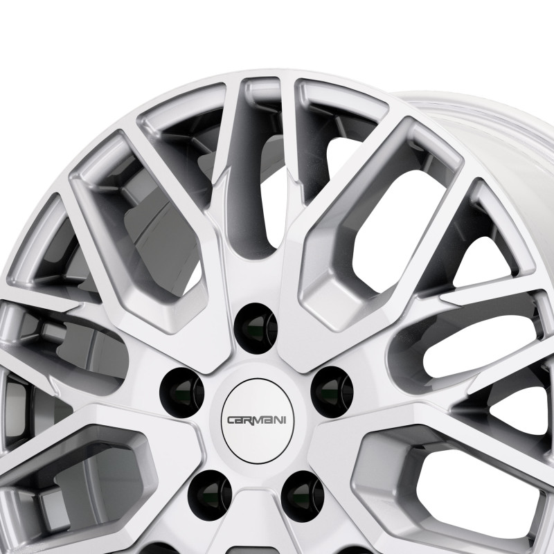 CARMANI 20 Ludwig High Load 5 Loch white silver