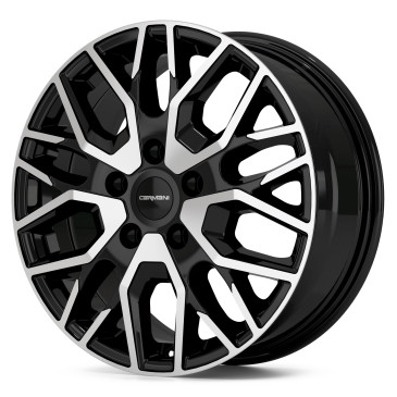 CARMANI 20 Ludwig High Load 5 Loch black polish