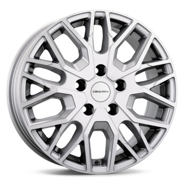 CARMANI 20 Ludwig High Load 5 Loch white silver