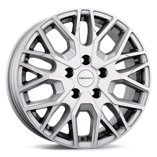 CARMANI 20 Ludwig High Load 5 Loch white silver