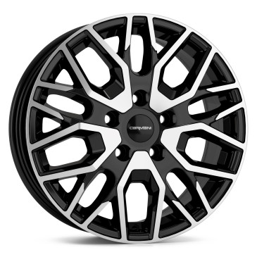 CARMANI 20 Ludwig High Load 5 Loch black polish