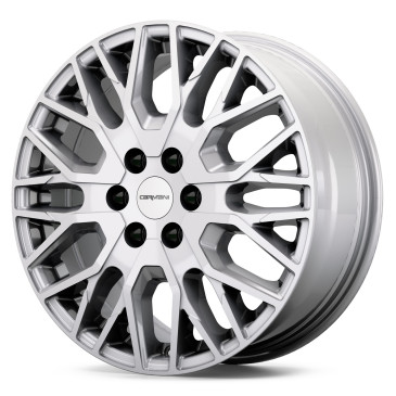 CARMANI 20 Ludwig High Load 6 Loch white silver