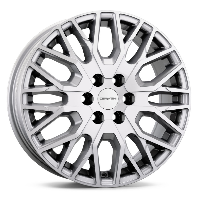 CARMANI 20 Ludwig High Load 6 Loch white silver