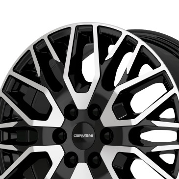 CARMANI 20 Ludwig High Load 6 Loch black polish