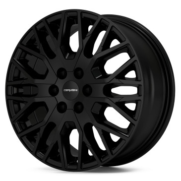 CARMANI 20 Ludwig High Load 6 Loch black matt