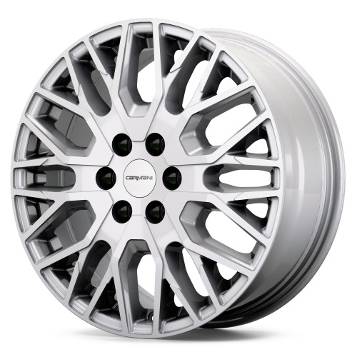 CARMANI 20 Ludwig High Load 6 Loch white silver