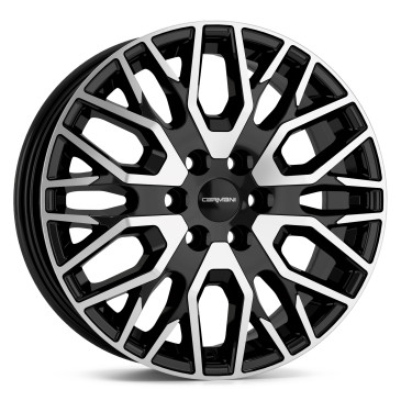 CARMANI 20 Ludwig High Load 6 Loch black polish