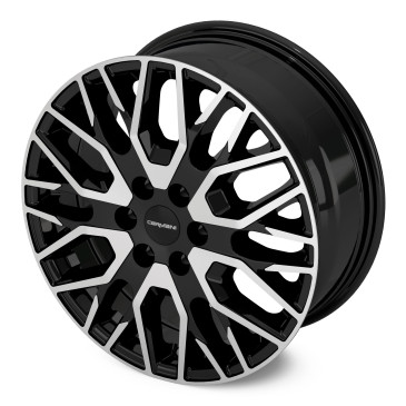 CARMANI 20 Ludwig High Load 6 Loch black polish