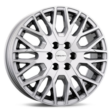 CARMANI 20 Ludwig High Load 6 Loch white silver