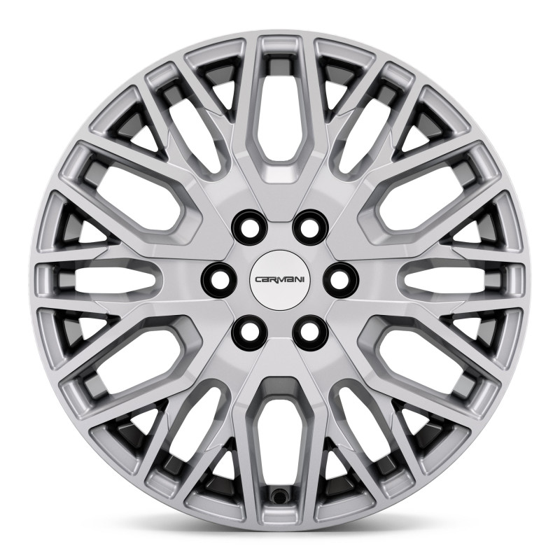 CARMANI 20 Ludwig High Load 6 Loch white silver