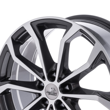 Cheetah Wheels CV.04 anthrazit front polished