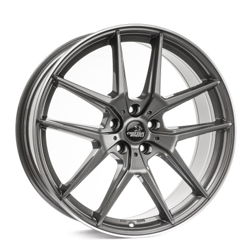 Cheetah Wheels CV.06 grey matt horn polished
