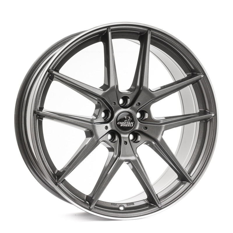 Cheetah Wheels CV.06 grey matt horn polished